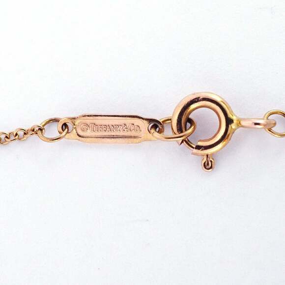 TIFFANY Authentic 18k Gold Heart Necklace